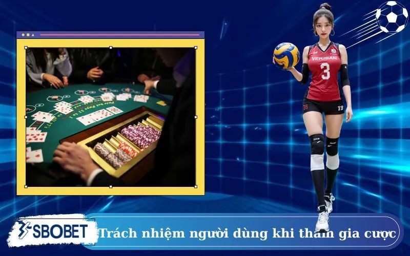 Trách nhiệm người dùng khi tham gia cược