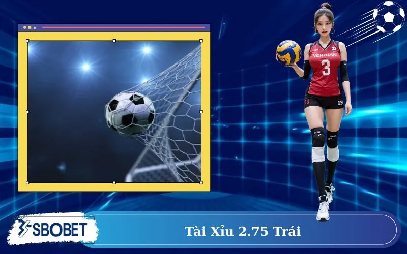 Tài Xỉu 2.75 trái